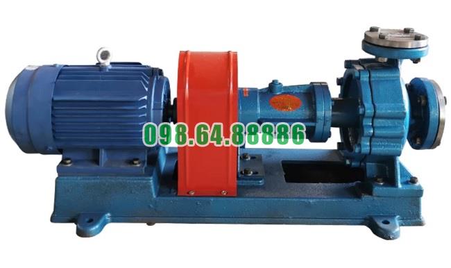 Bơm dầu nóng chịu nhiệt RY65-40-250A cột áp 51 m, công suất 7.5 kW, lưu lượng 20 m3/h