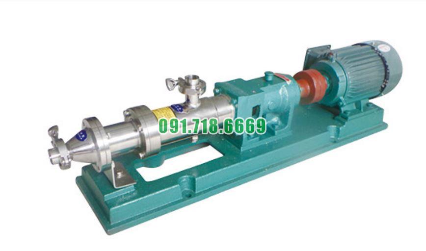 Bơm trục vít đơn G10-1 inox 304 lưu lượng 0.5 m3 trên 1 giờ